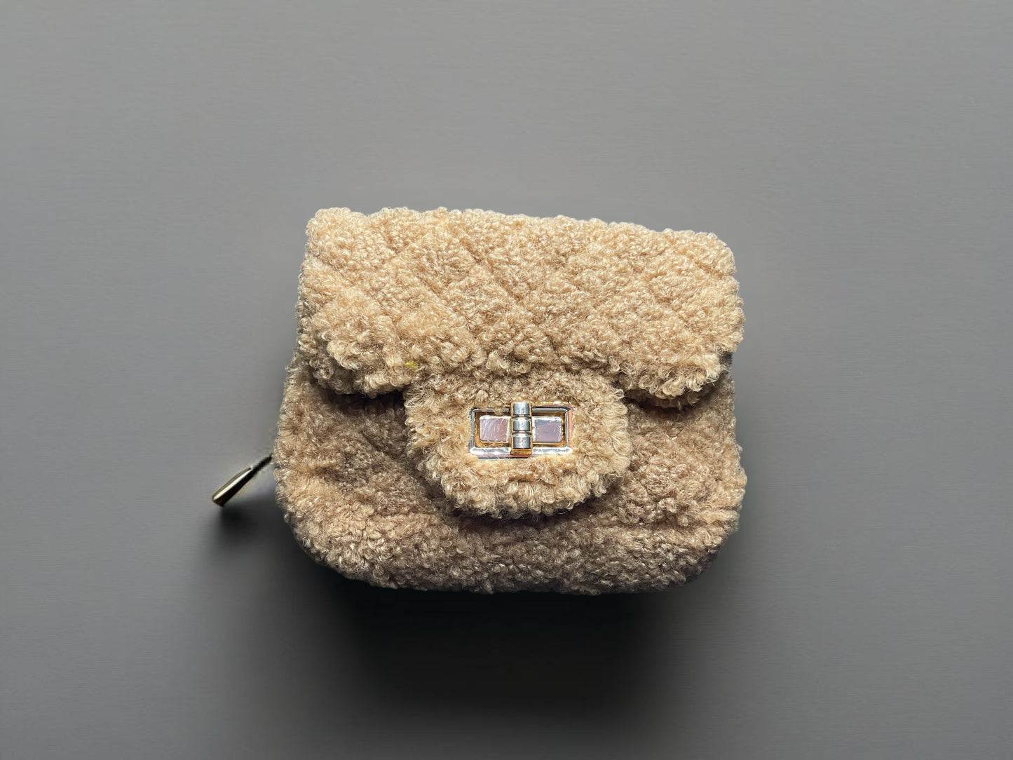 Fuzzy wuzzy mini crossbody-purse