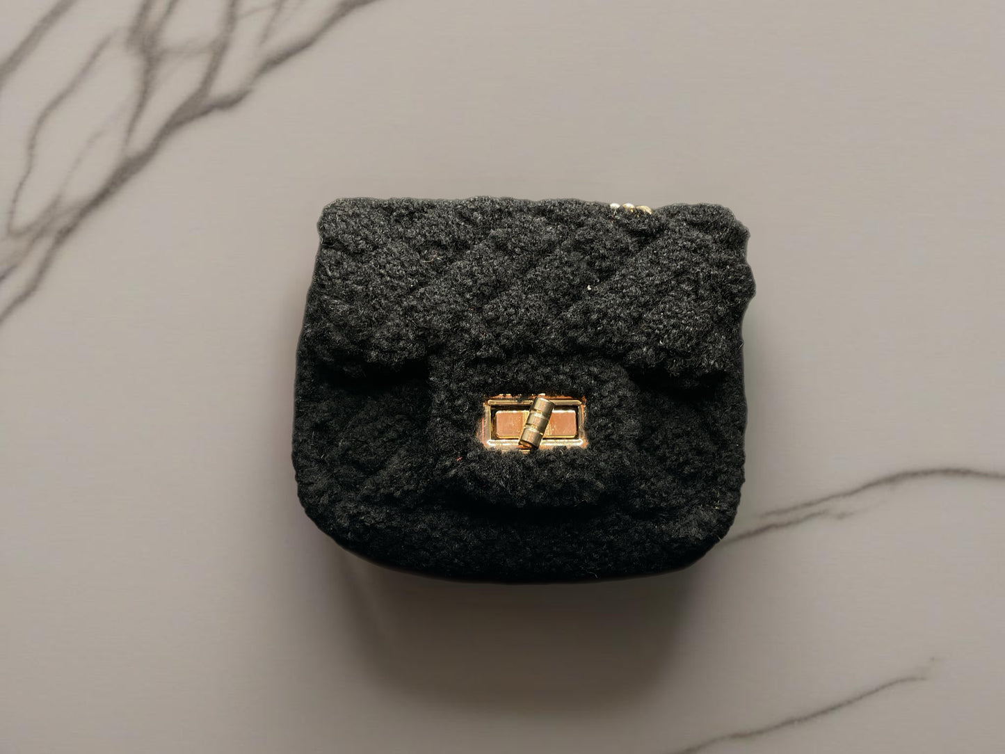 Fuzzy wuzzy mini crossbody-purse