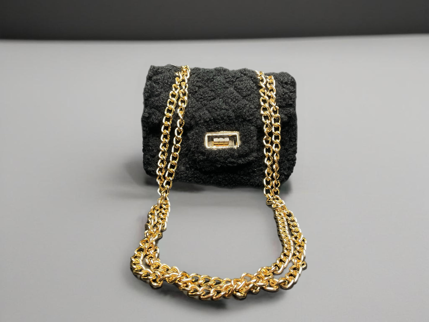 Fuzzy wuzzy mini crossbody-purse