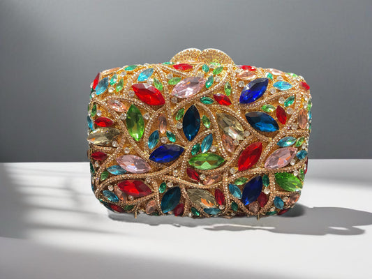 Raining Bling Swarovski crystal purse