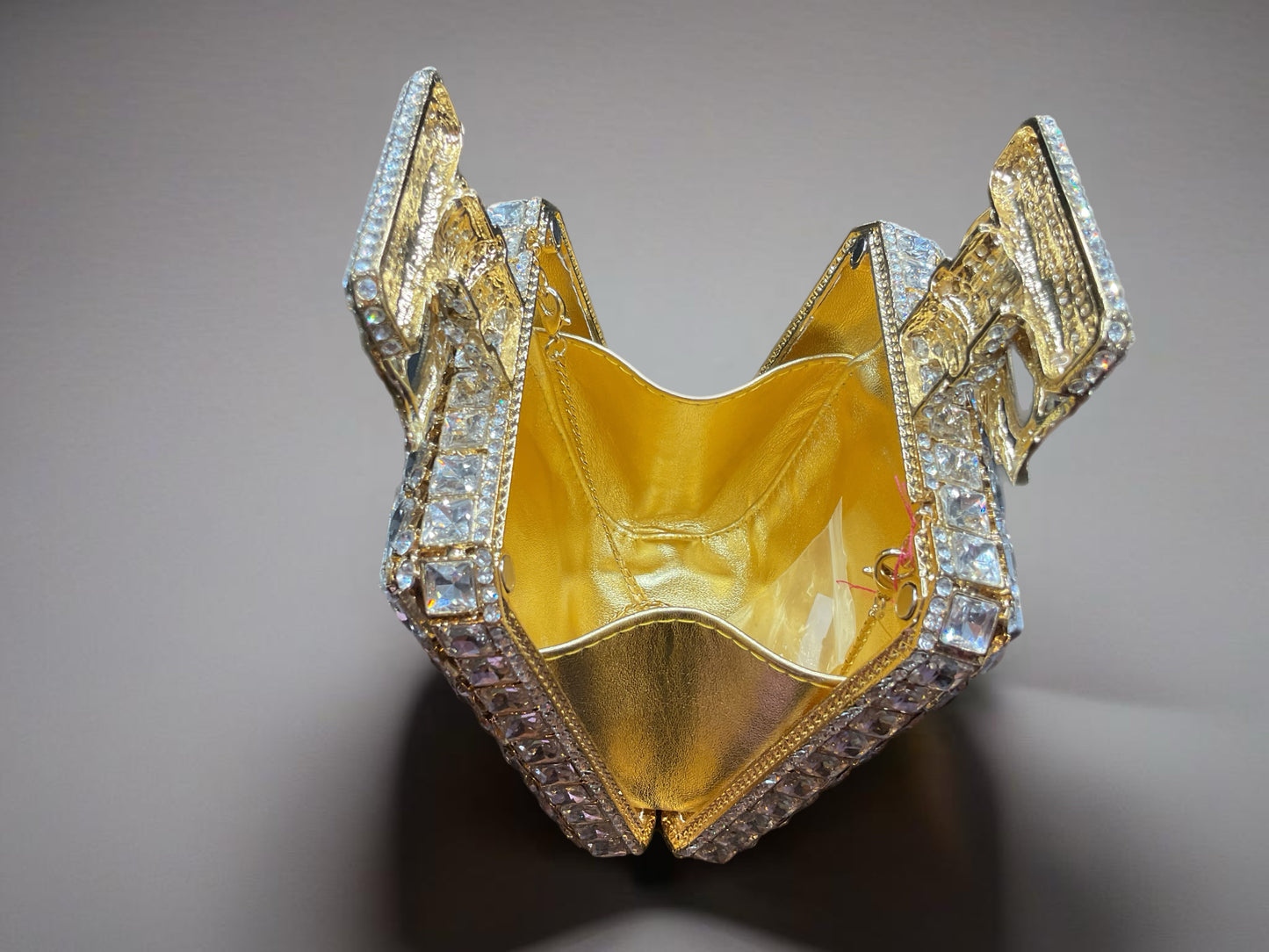 Perfume Swarovski crystal purse