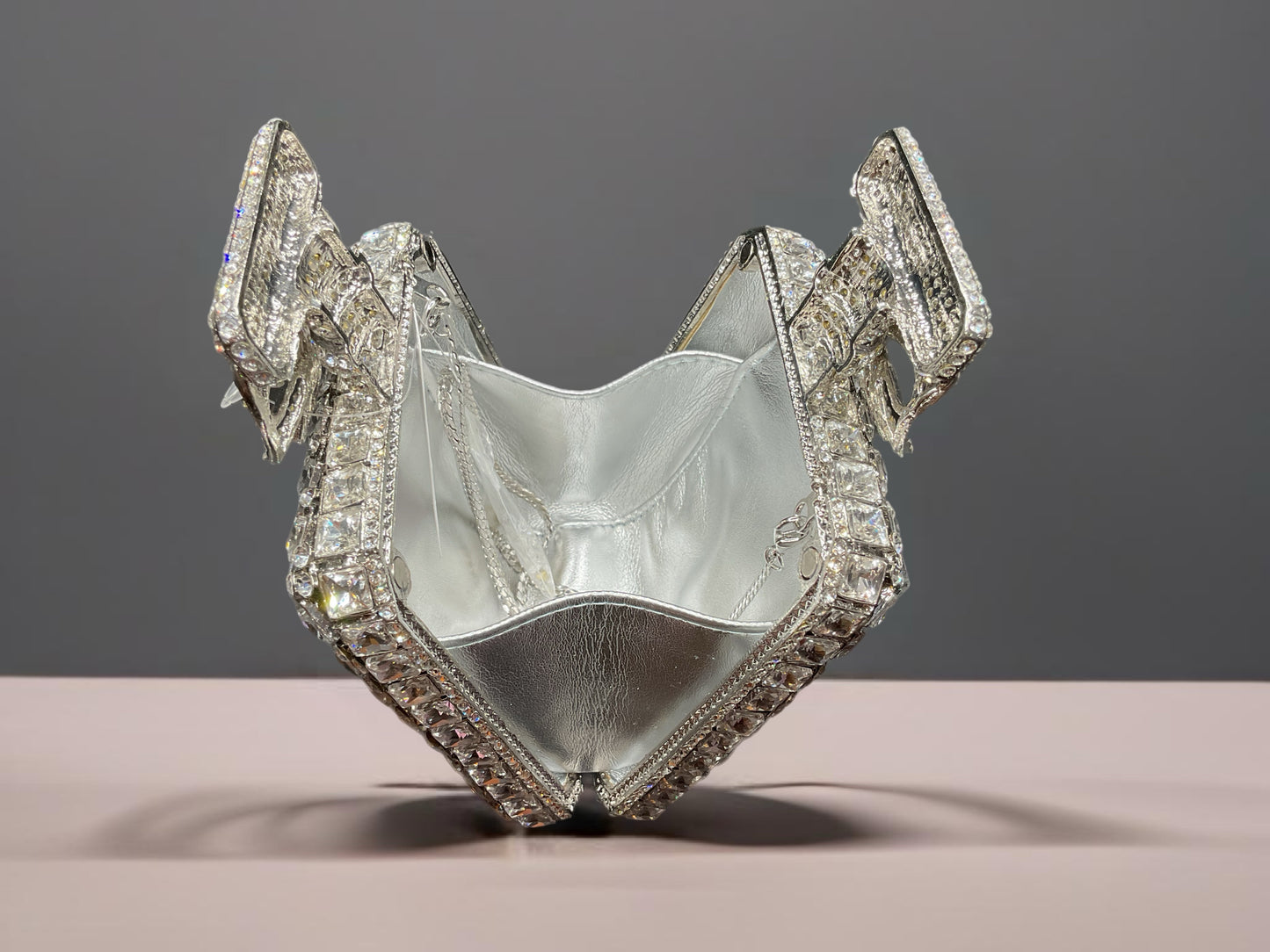 Perfume Swarovski crystal purse