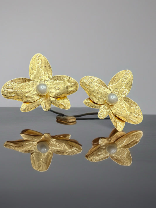 Golden Bloom Earrings