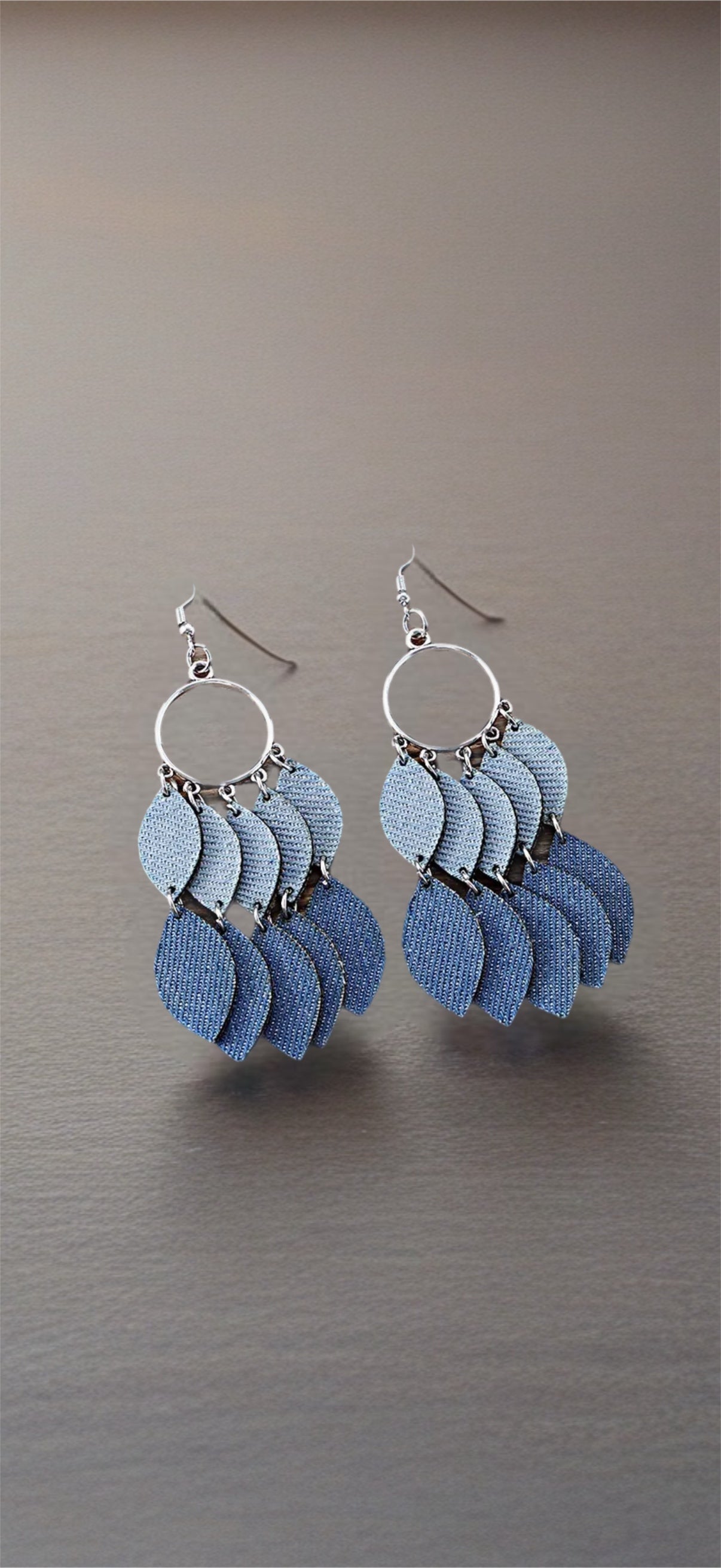 Denim Diva Earrings