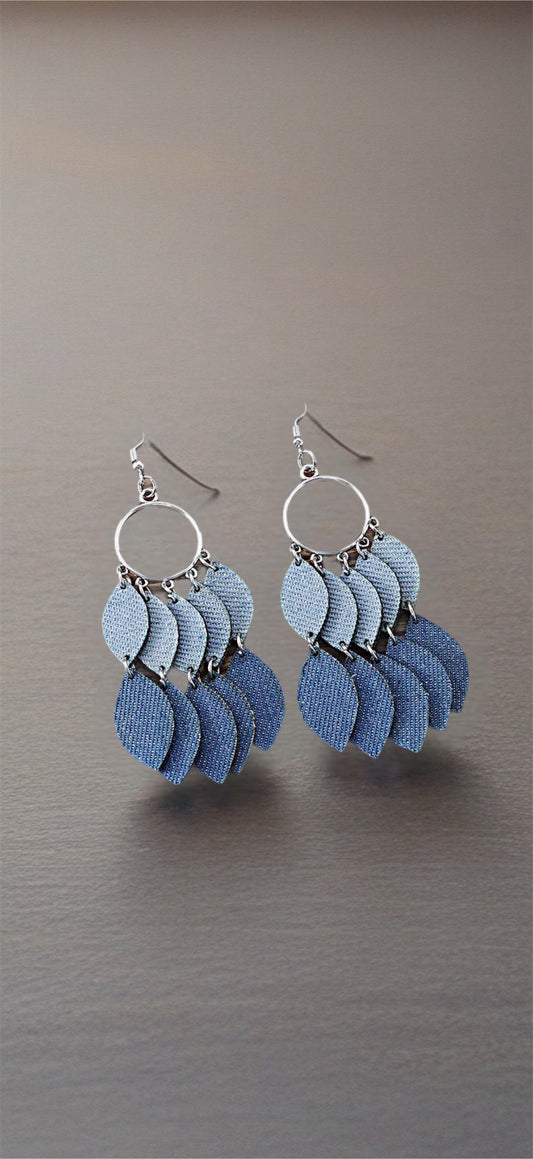 Denim Diva Earrings