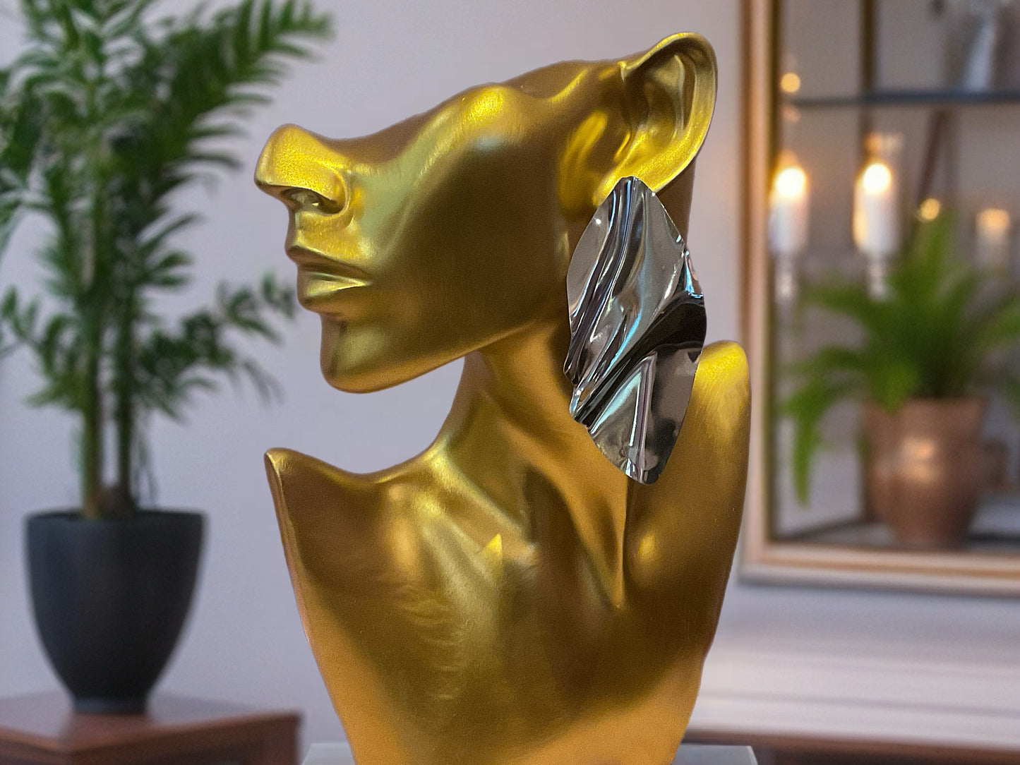 High Fashion Waves -Earrings