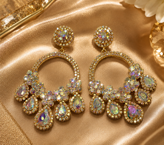 Carnival Girl Earrings - Gold