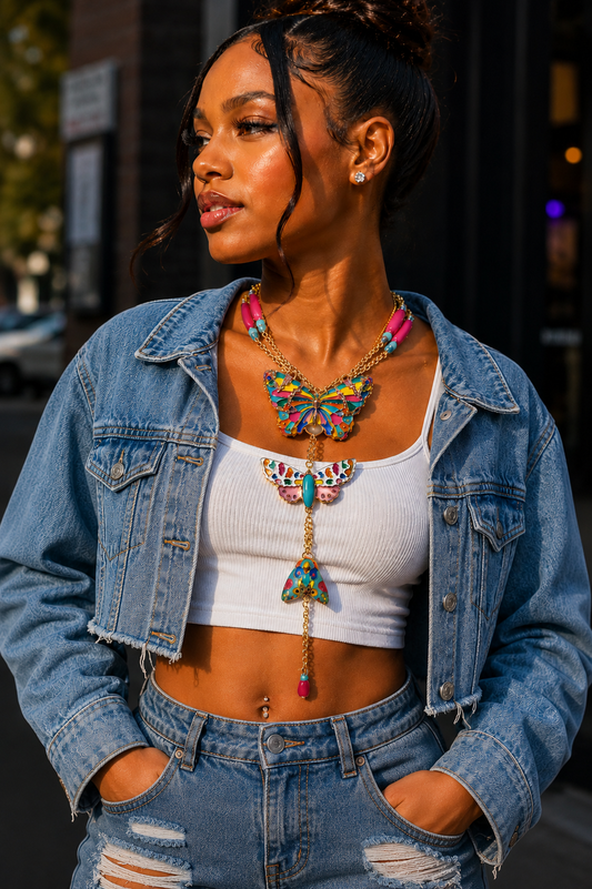 Painted Muse -Necklace