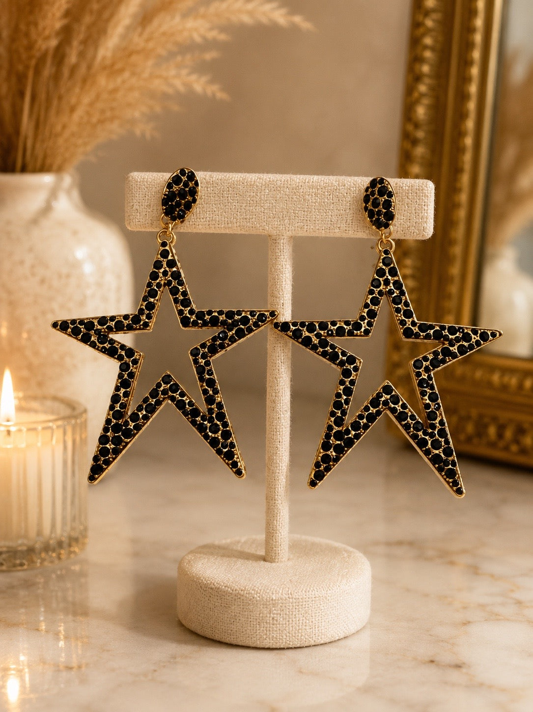 Midnight Starlet -Earrings