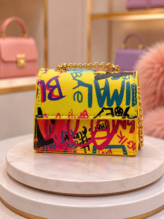Mini Graphite- Kids Purse