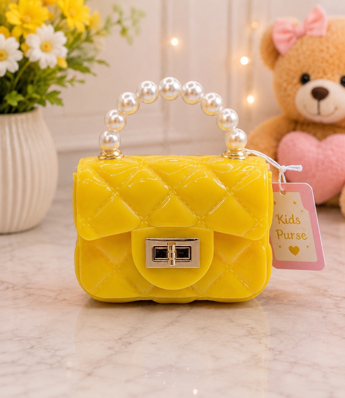 Shine Bright Pearls -Kids Purse