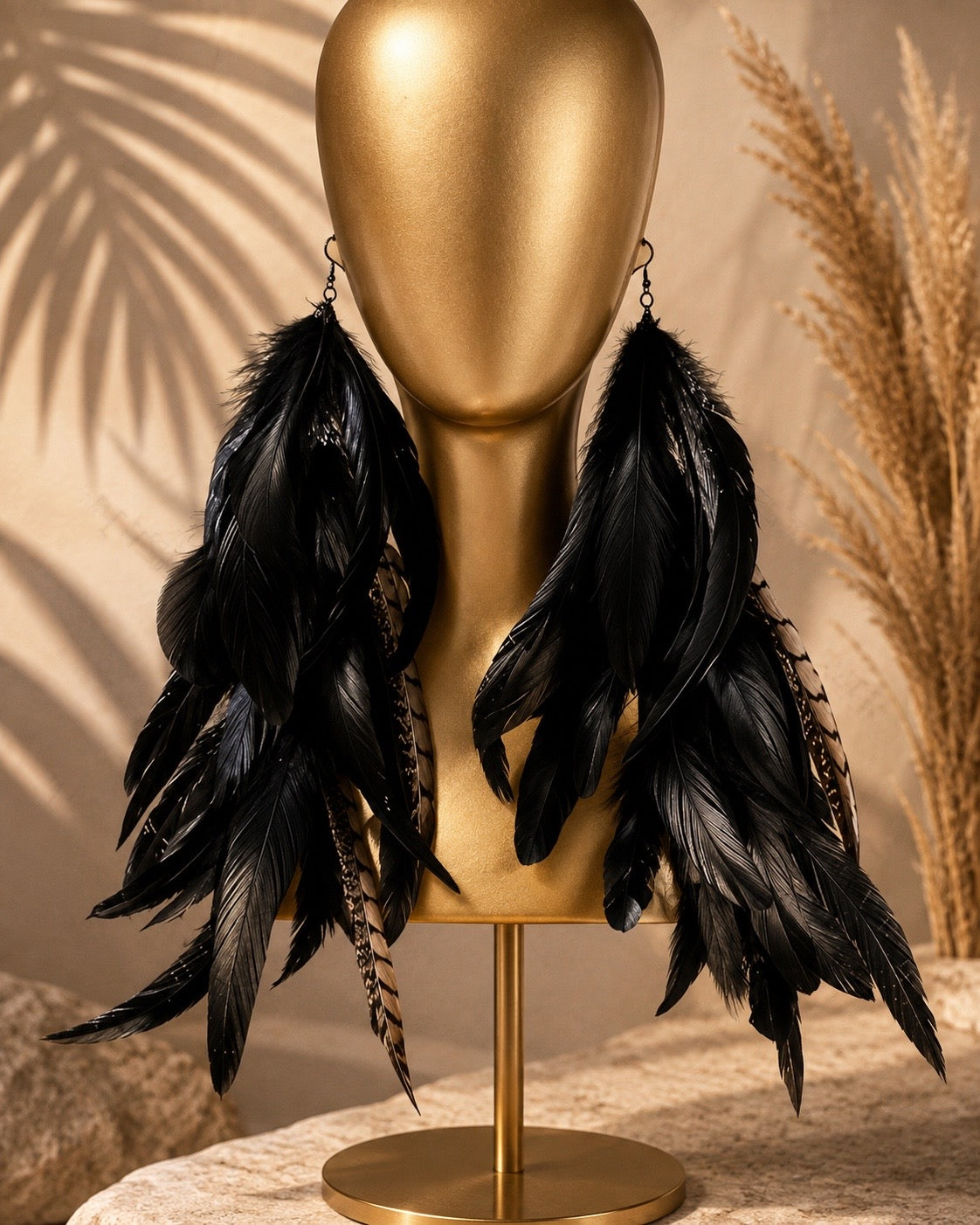 Tickle Me Feathers- Earrings