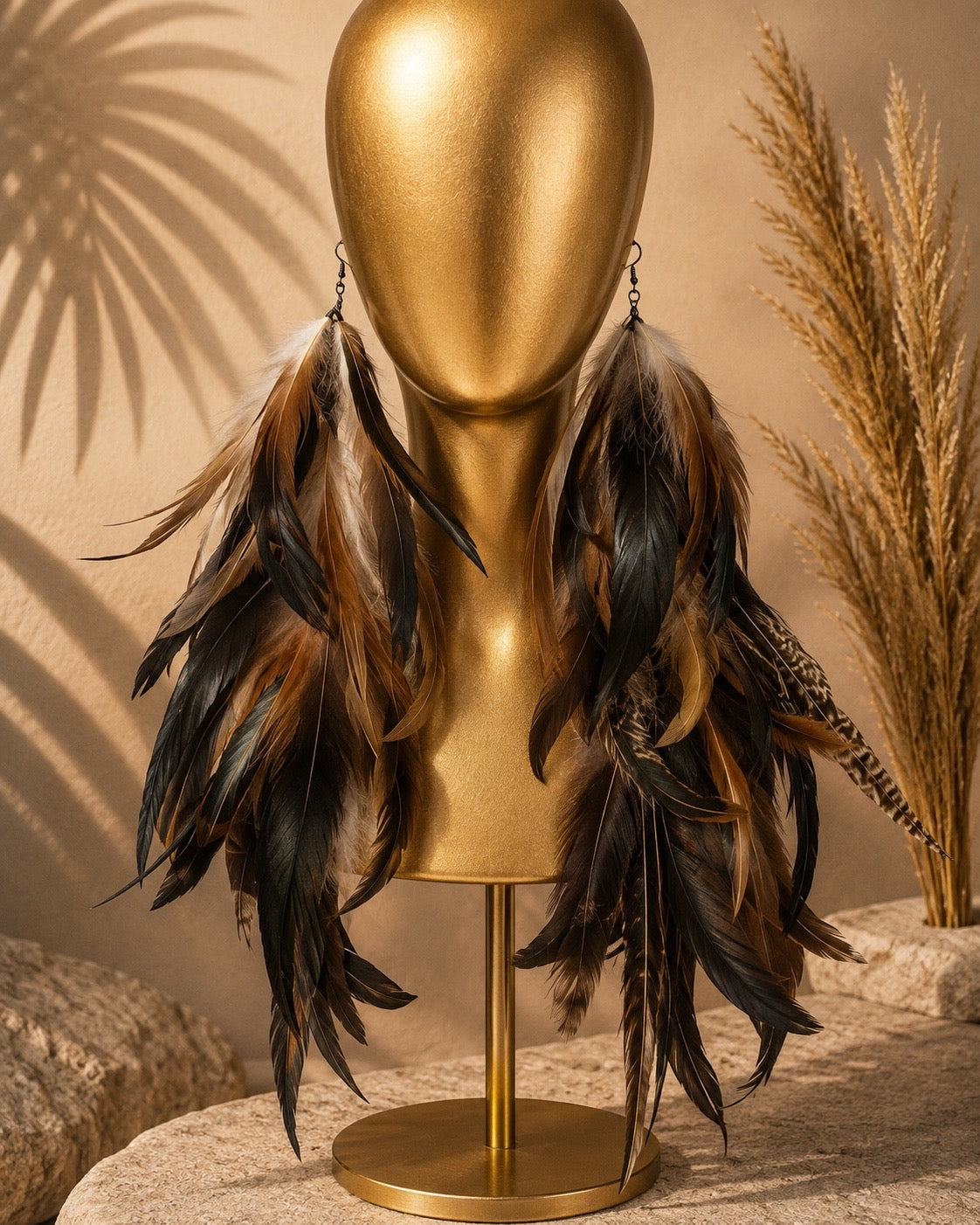 Tickle Me Feathers- Earrings