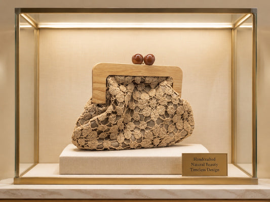 Natural Beauty Clutch- Purse