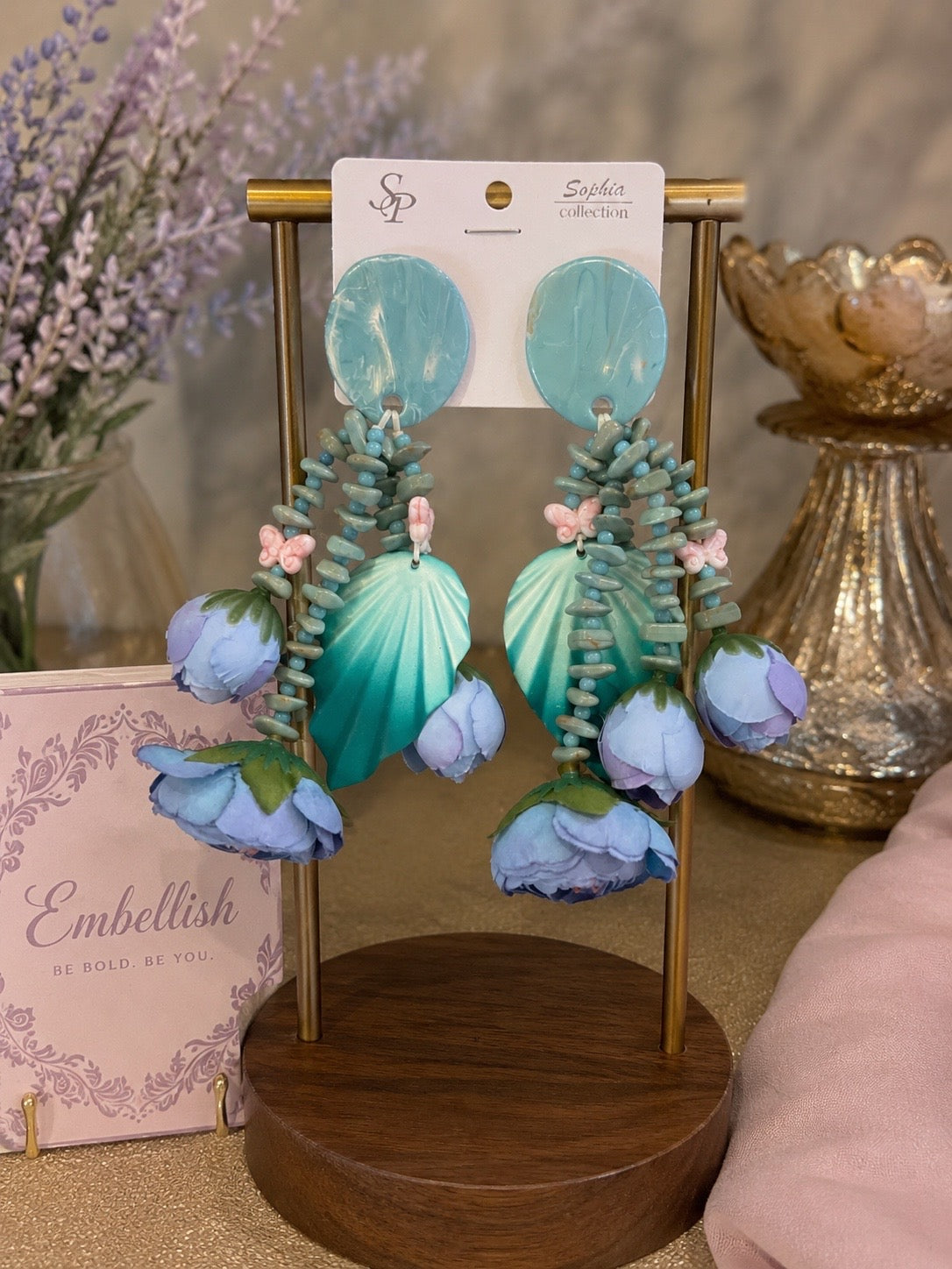 Garden Party Glam -Earrings