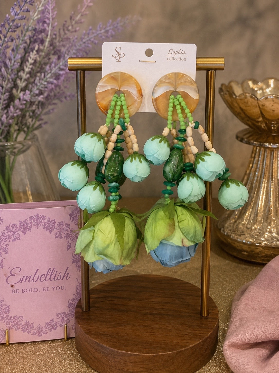 Garden Party Glam -Earrings