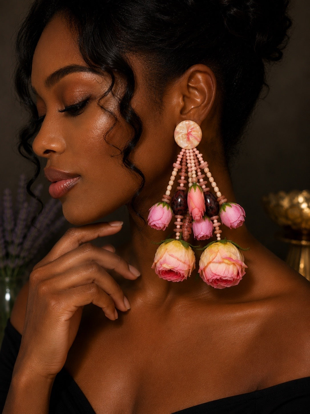 Garden Party Glam -Earrings