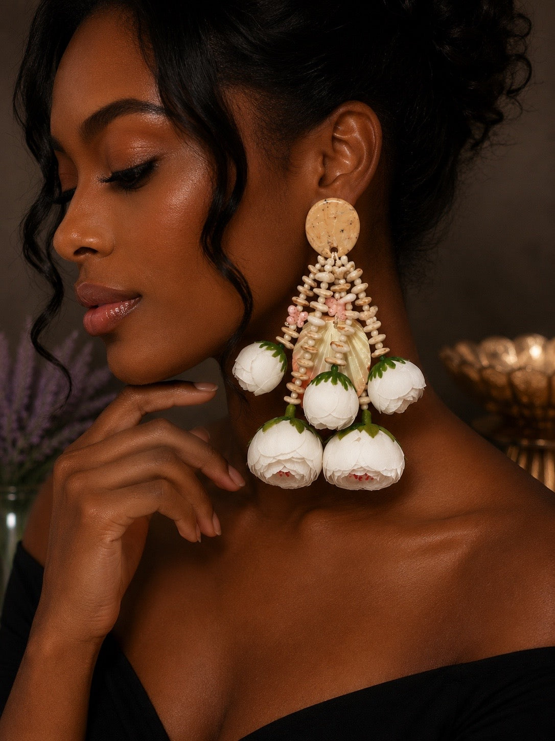 Garden Party Glam -Earrings