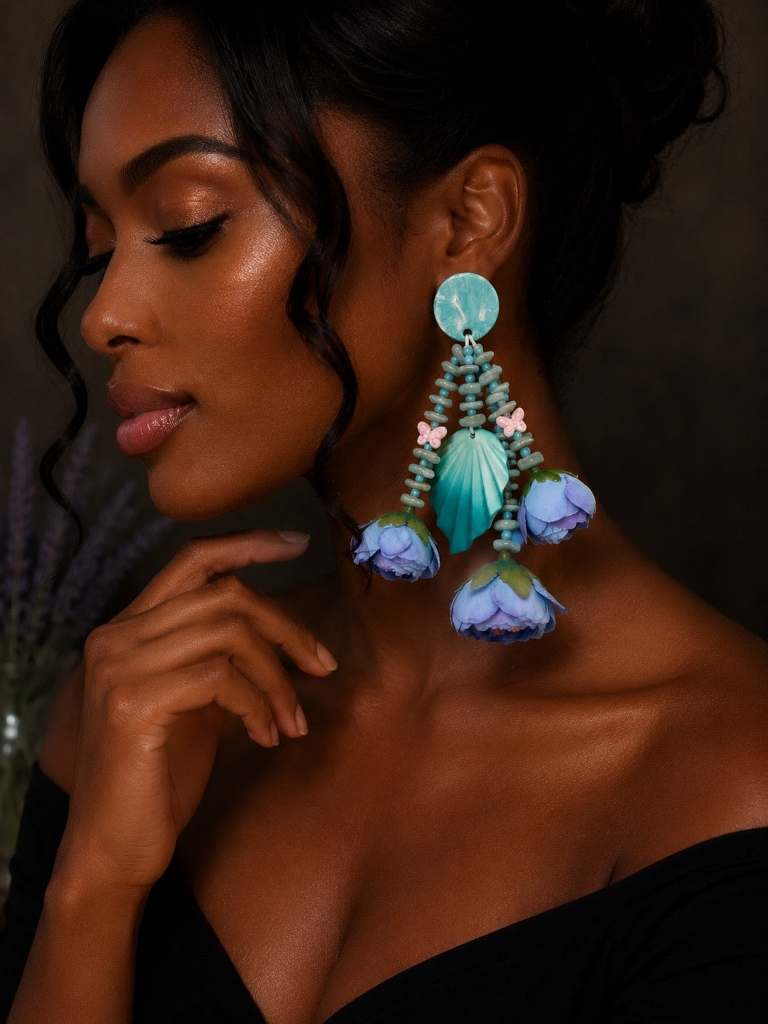 Garden Party Glam -Earrings