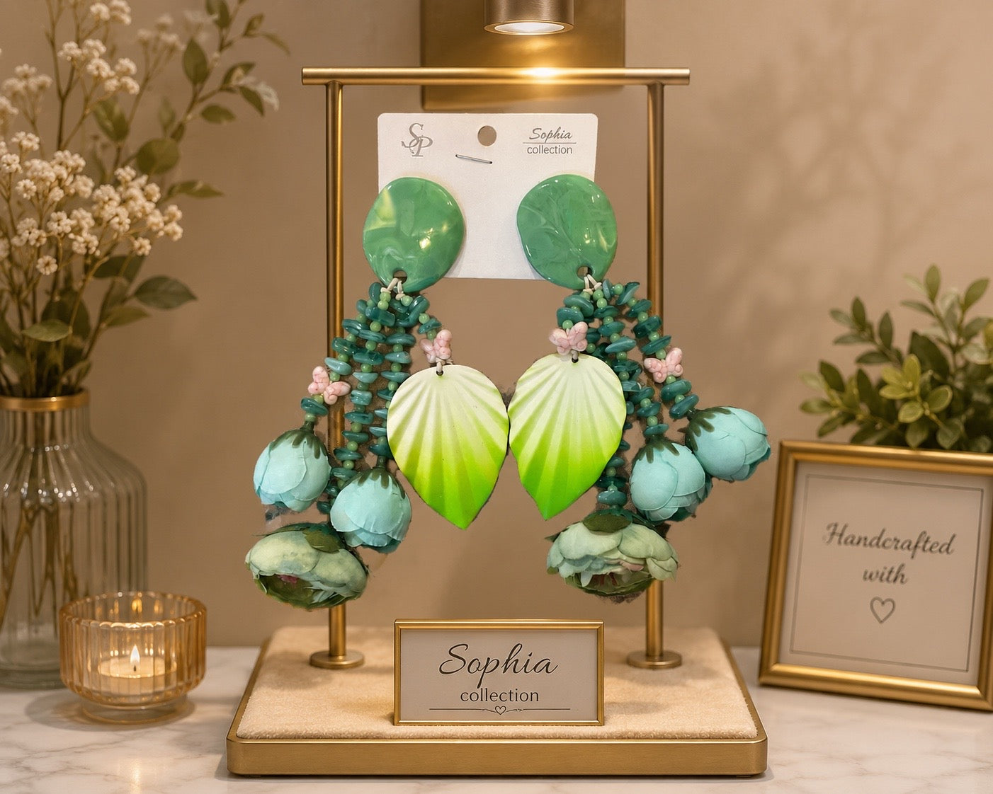 Garden Party Glam -Earrings