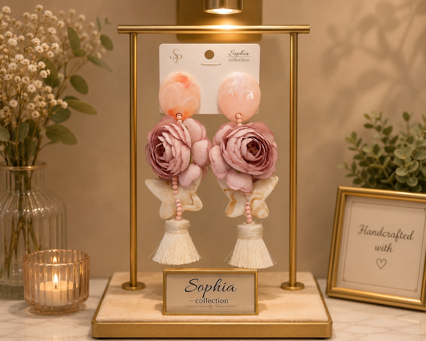 Garden Party Glam -Earrings