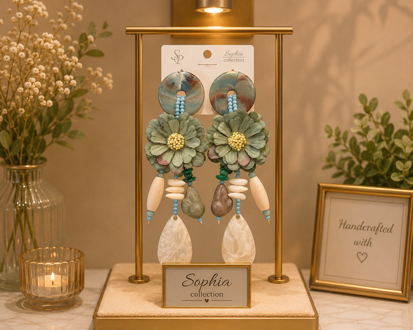 Garden Party Glam -Earrings