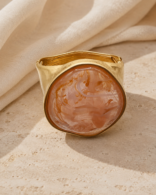 Peach Please Cuff- Bracelet