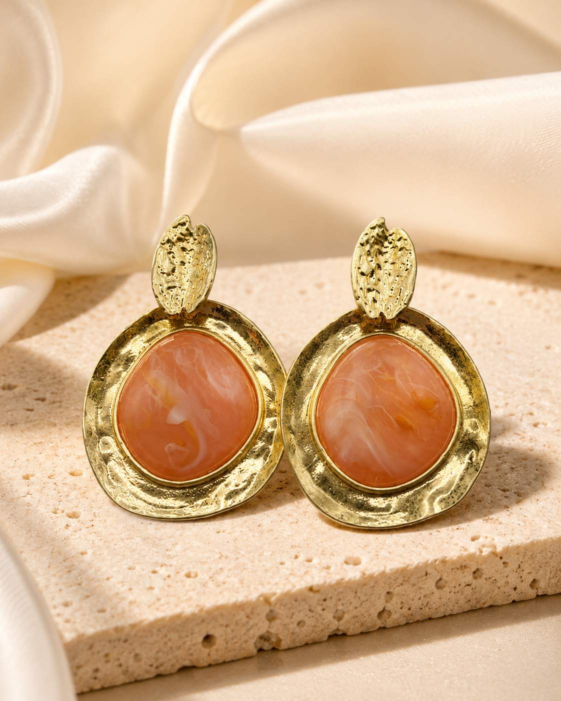 Peach Please-Earrings