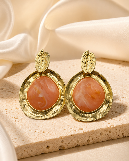 Peach Please-Earrings