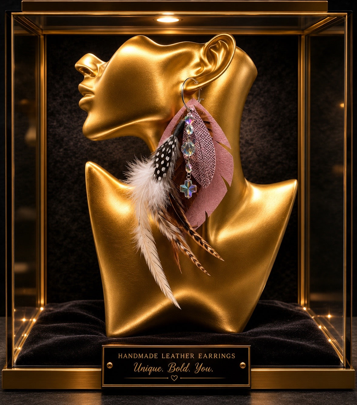Western Feather-Earrings