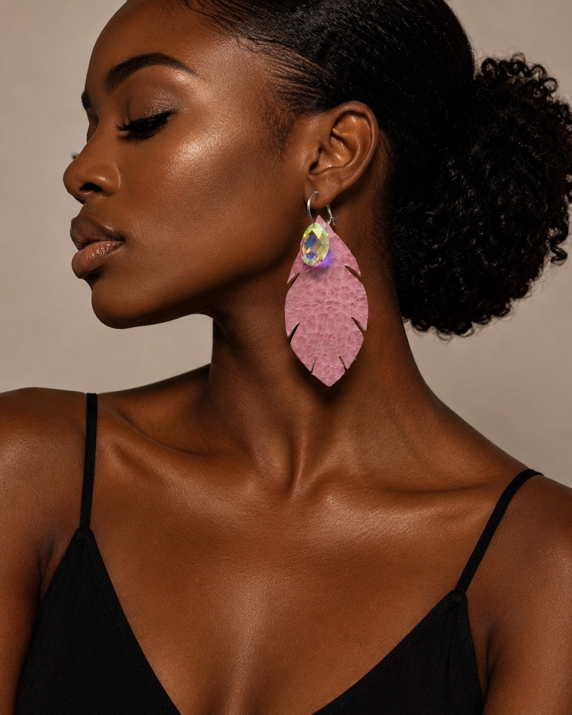 Diamond Cheetah  Earrings