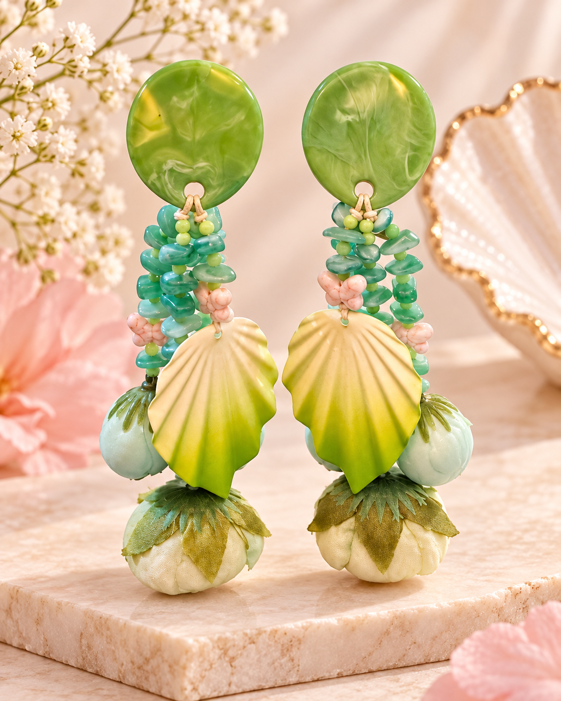 Garden Party Glam -Earrings