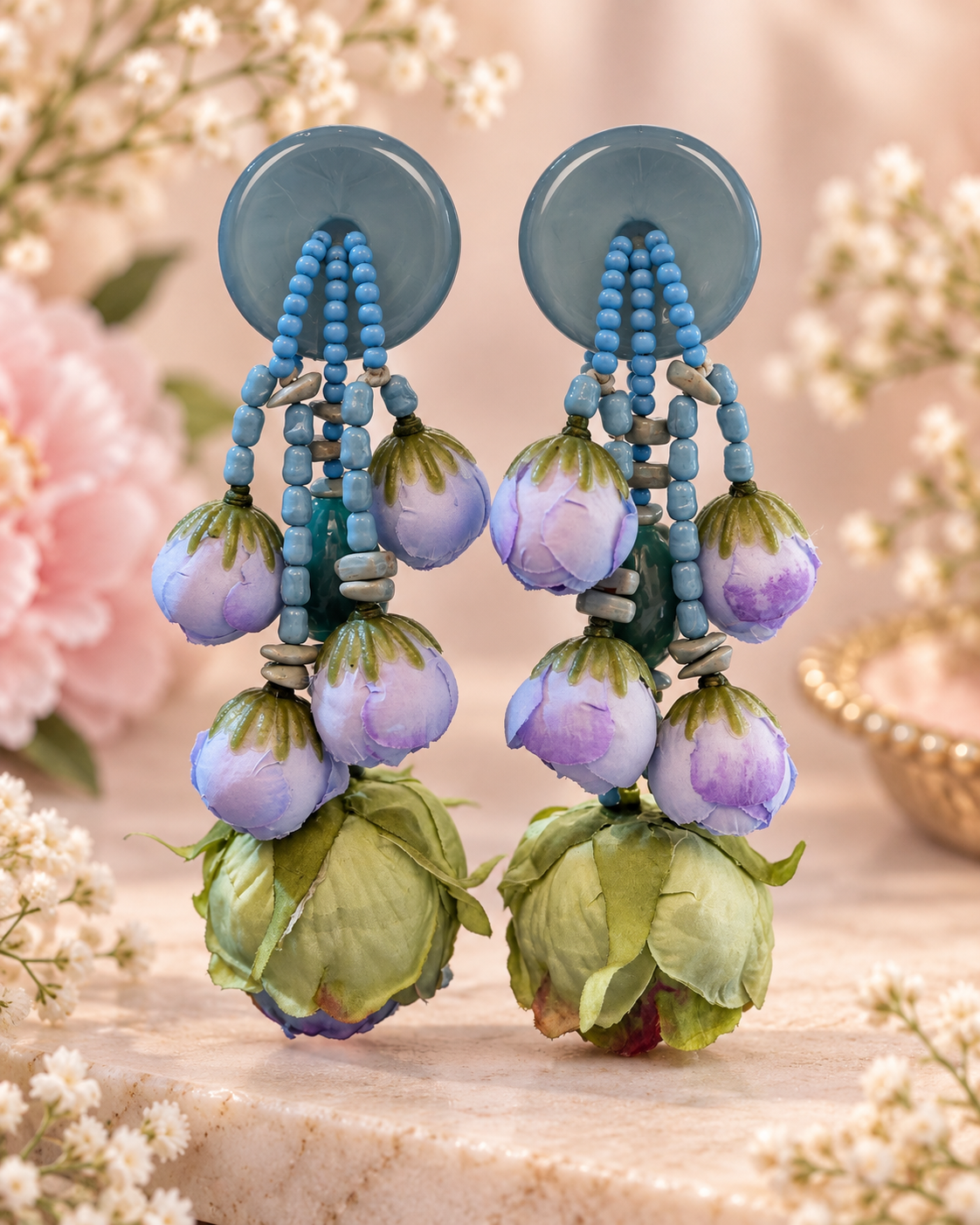 Garden Party Glam -Earrings