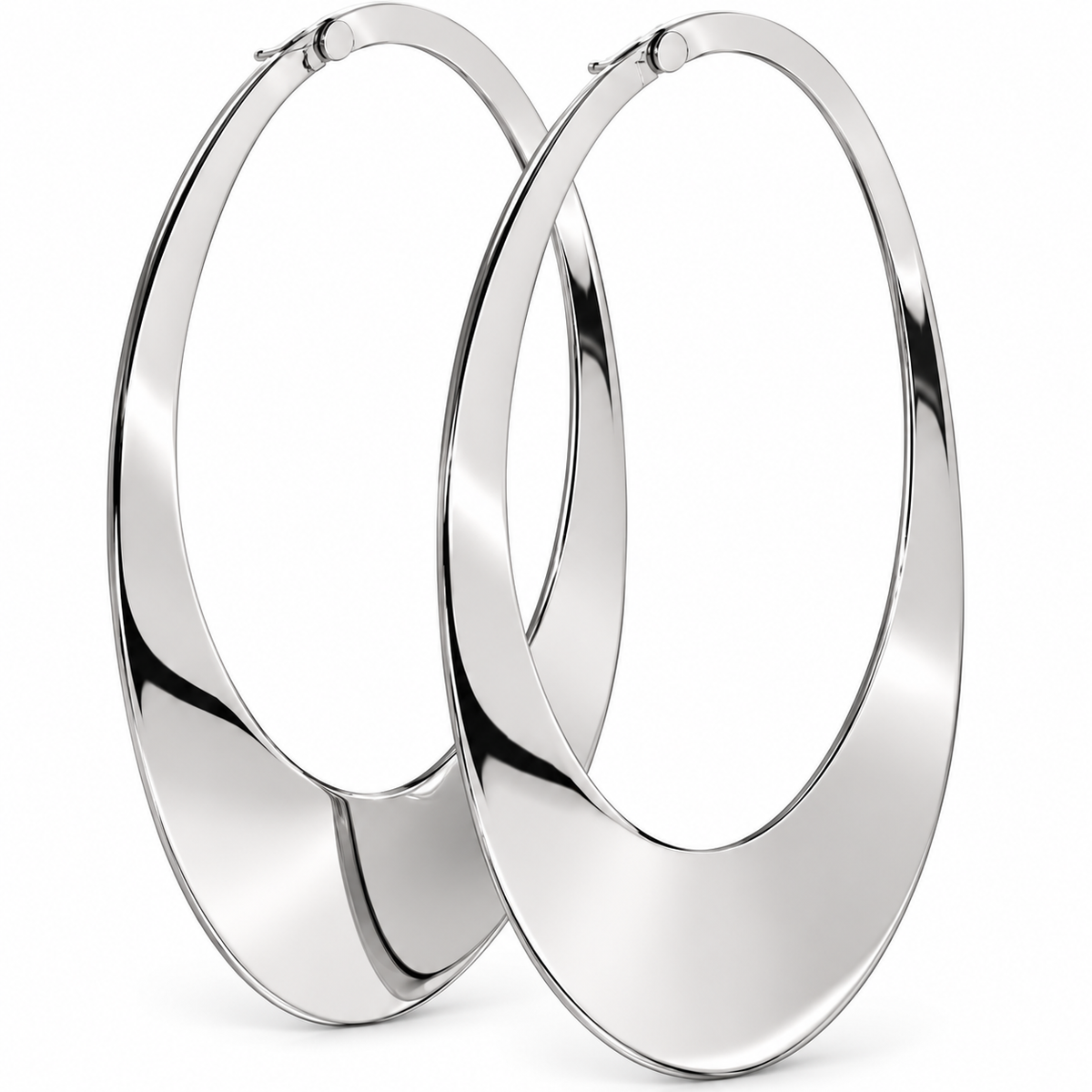 No Small Talk Hoop- Earrings
