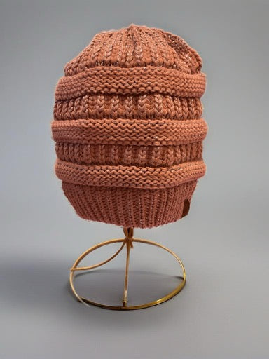 Knit Shimmer Beanie