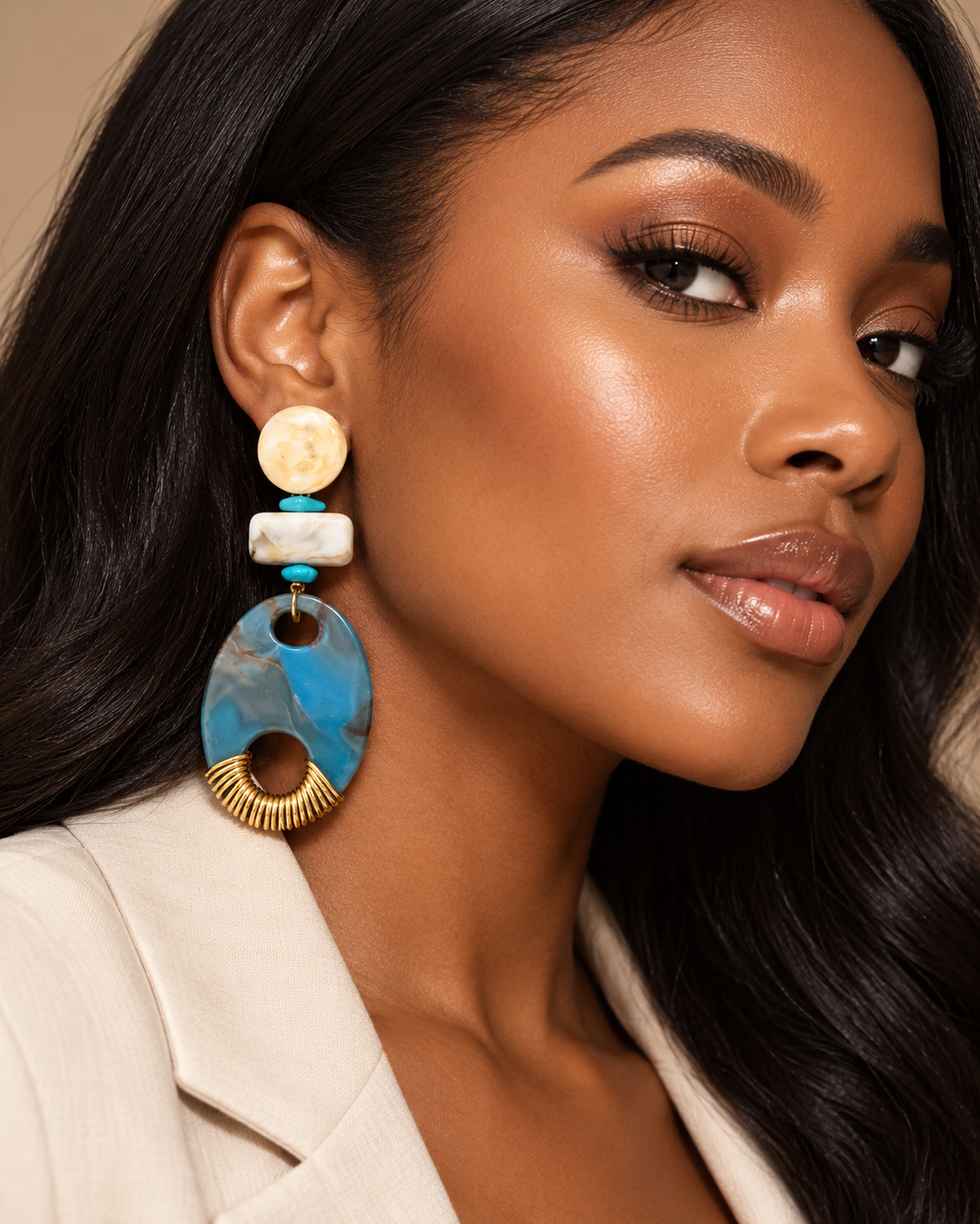 Blue Mood-Earrings