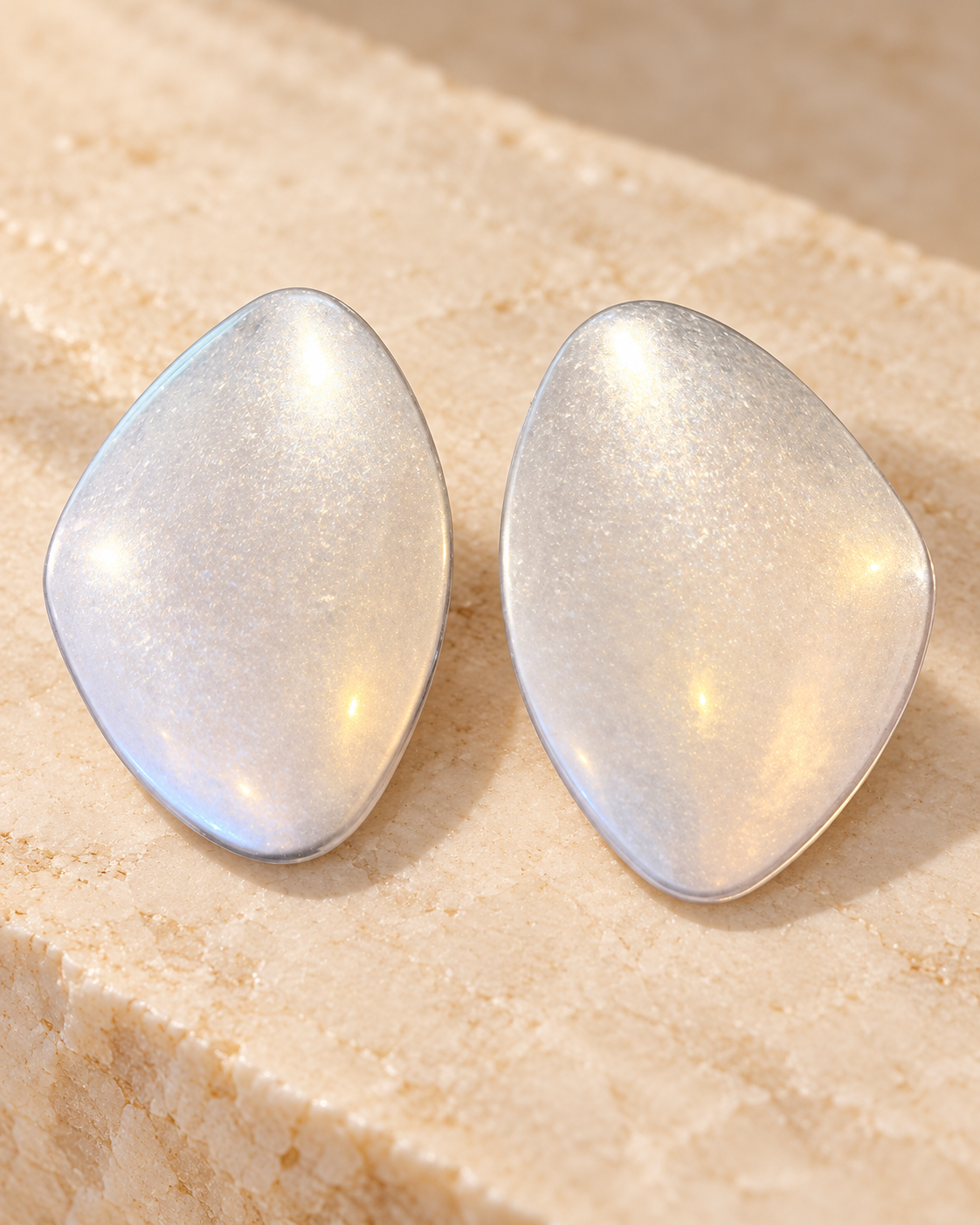 Silver Sculpt-Earrings