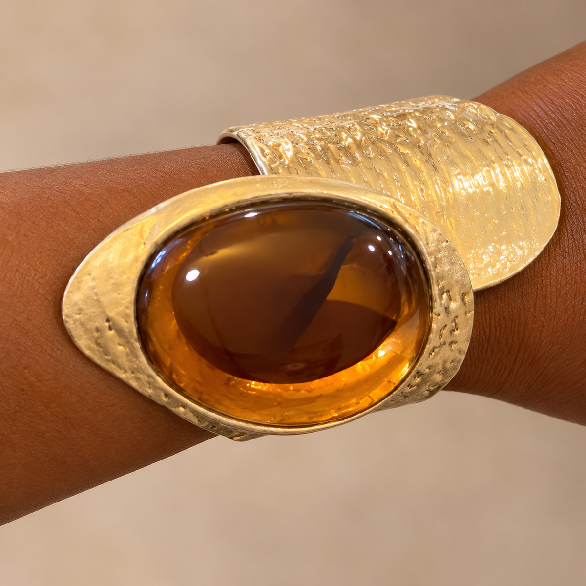 Amber Glow Cuff