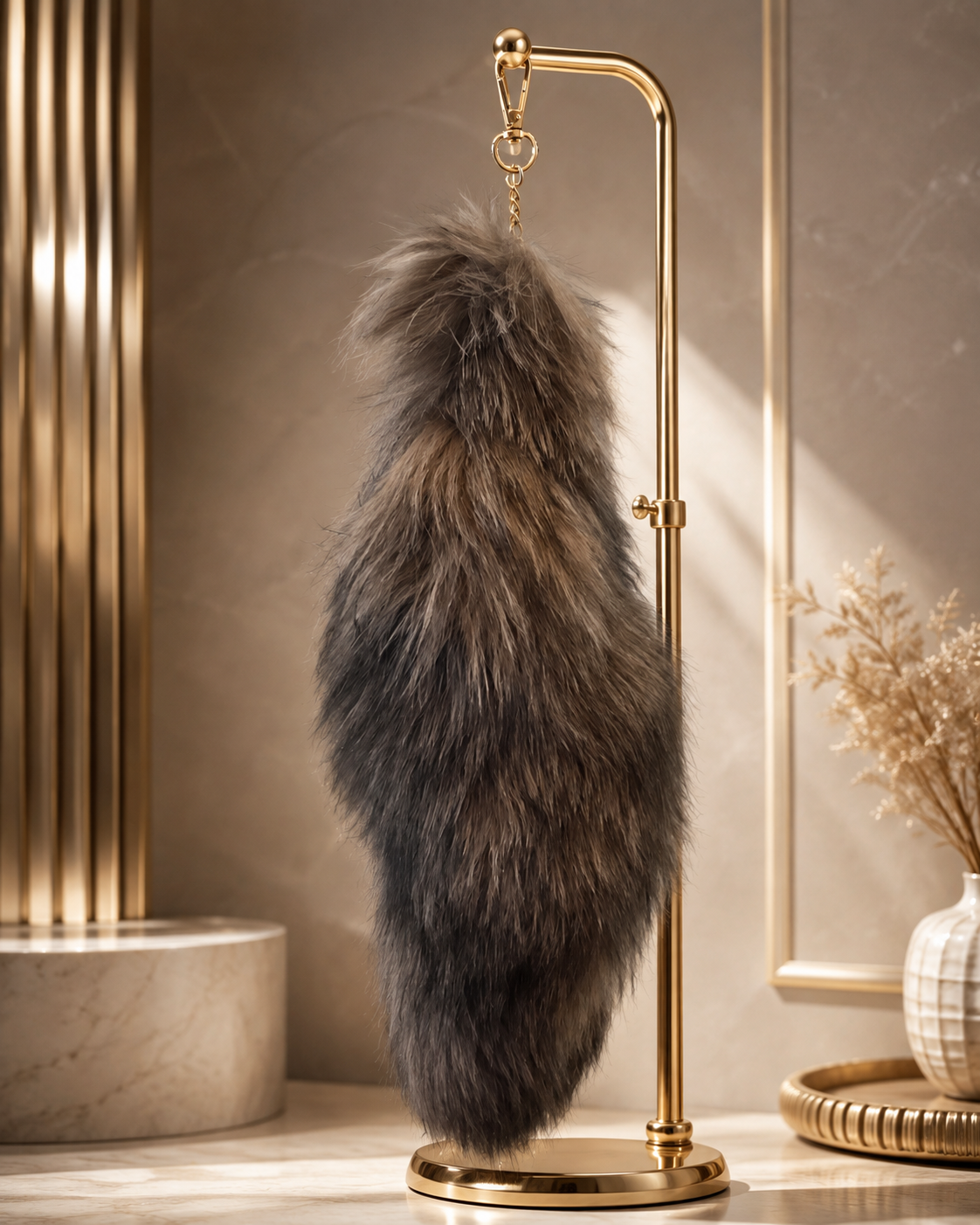 Furry Fox Tail - Accesories