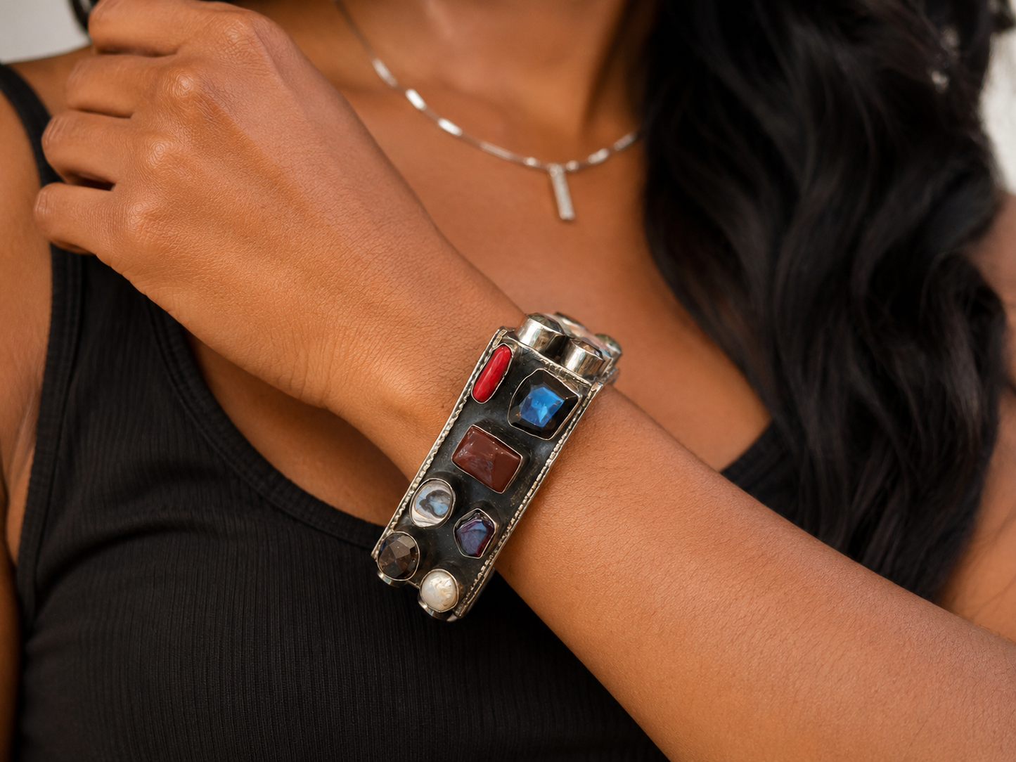 Modern Relic Cuff- Bracelet