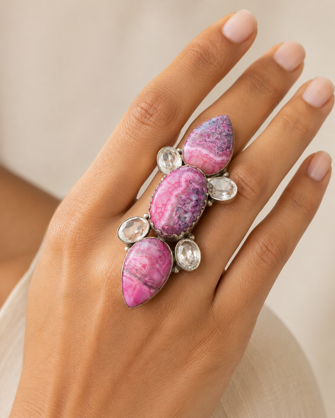 Manifested in Stone Collection-Rings