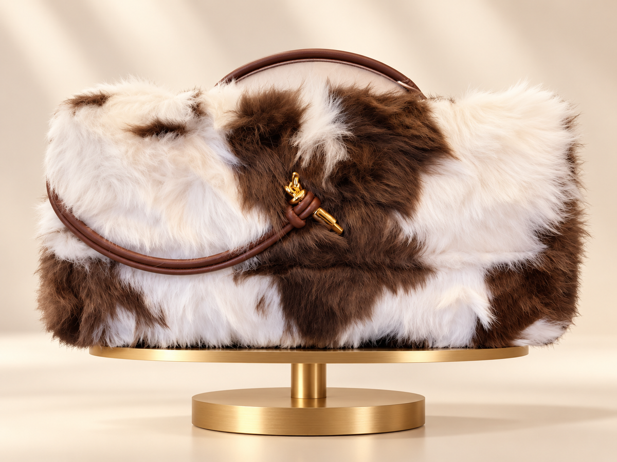 Fur The Attention -Purse