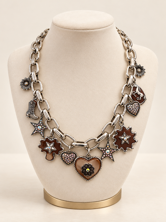 Sweet and Dangerous Charm -Necklace