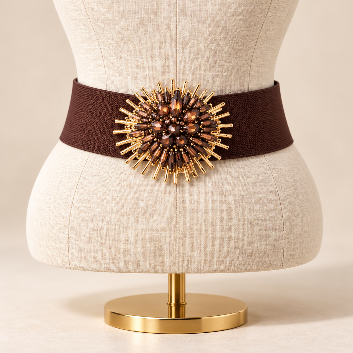 Crowned & Cinched Belt