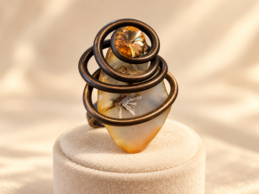 Bronze and Honey Ring