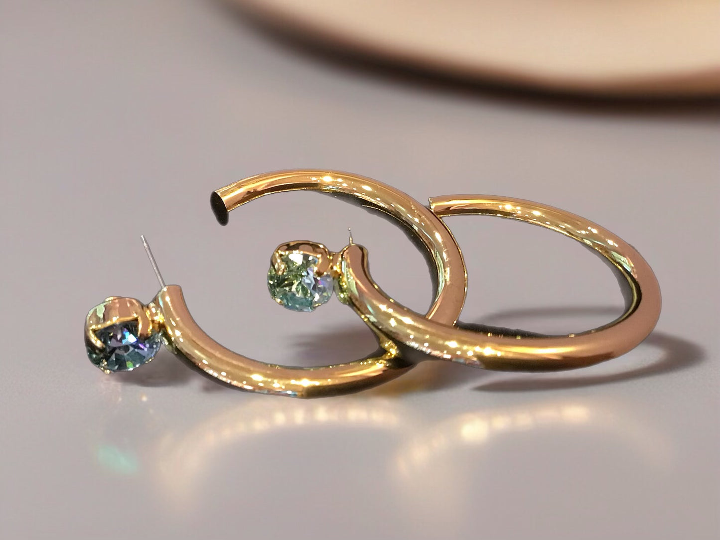 Keeley Studded Hoop Earrings- Specialty