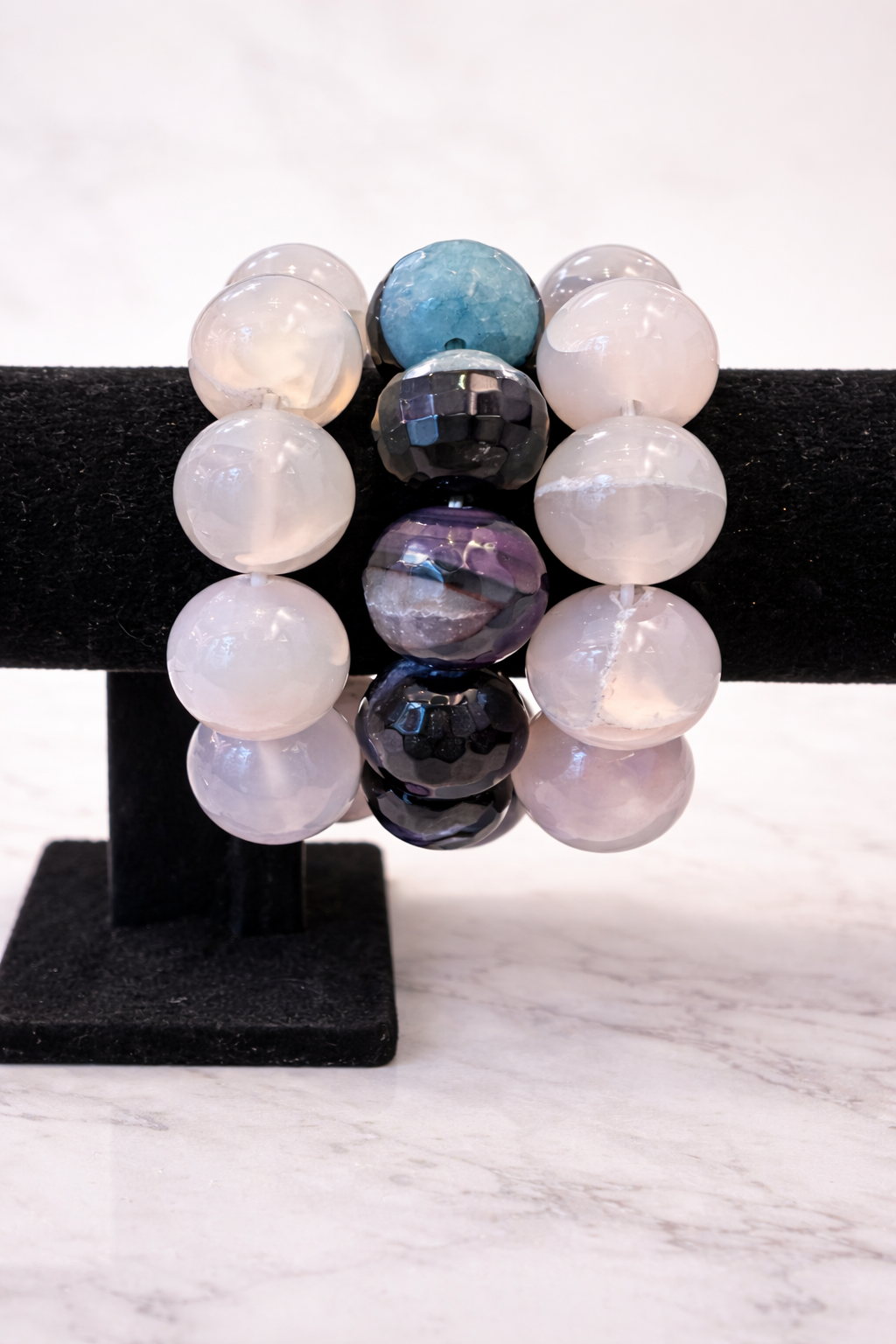 Sunstone Glow Stack - Bracelet Set