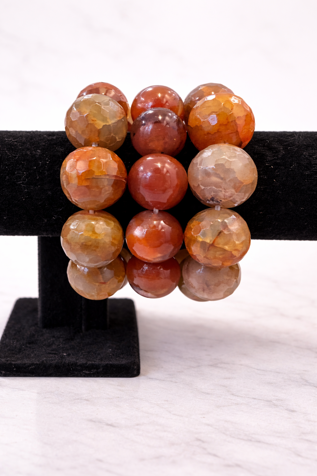 Sunstone Glow Stack - Bracelet Set