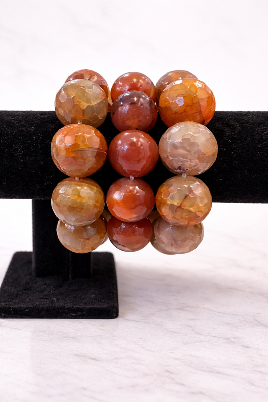 Sunstone Glow Stack - Bracelet Set