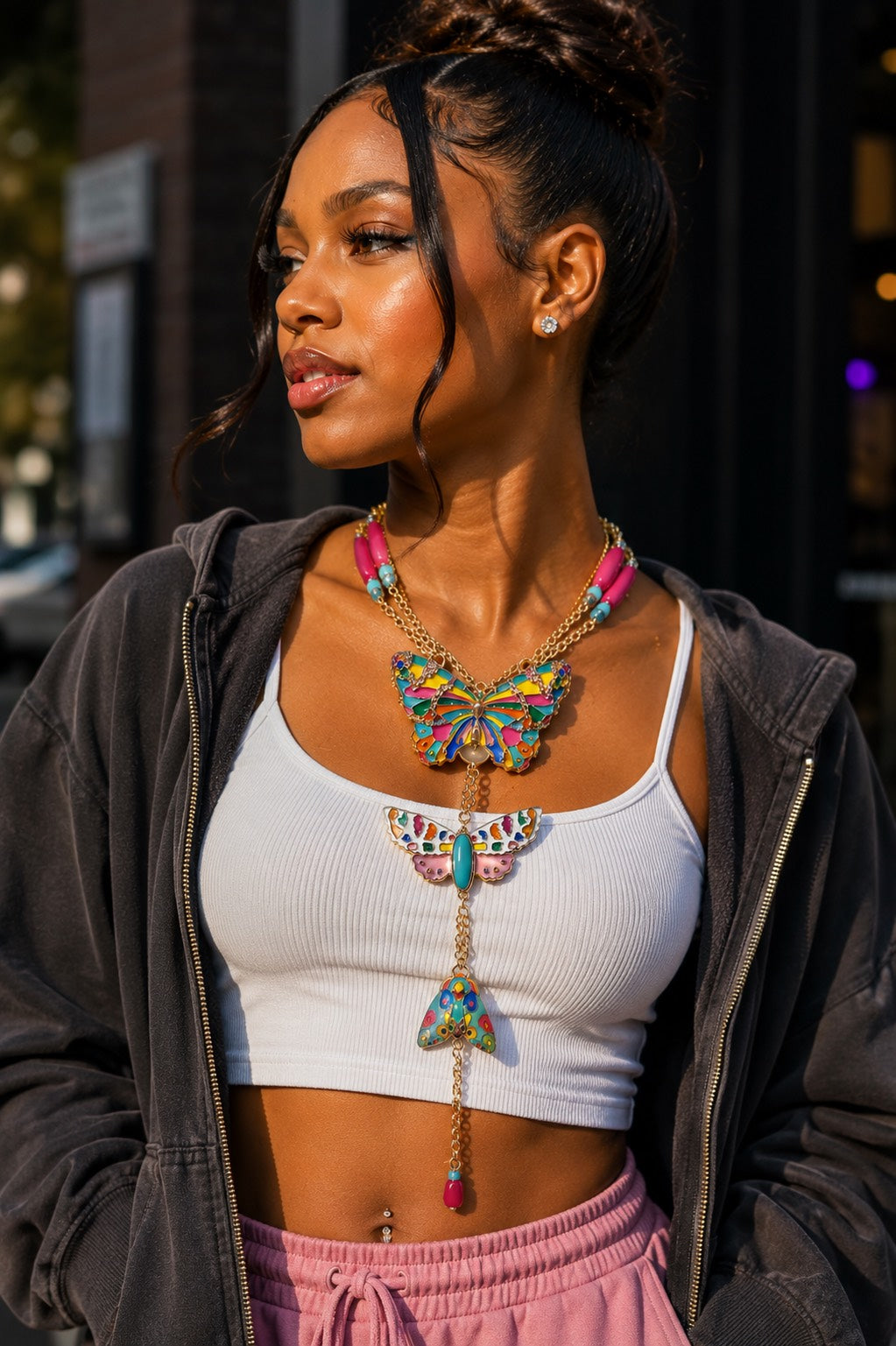 Painted Muse -Necklace